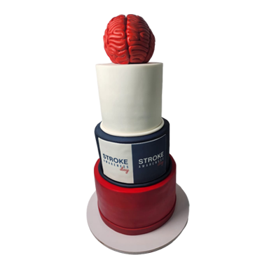 3 Tier Brain Cake